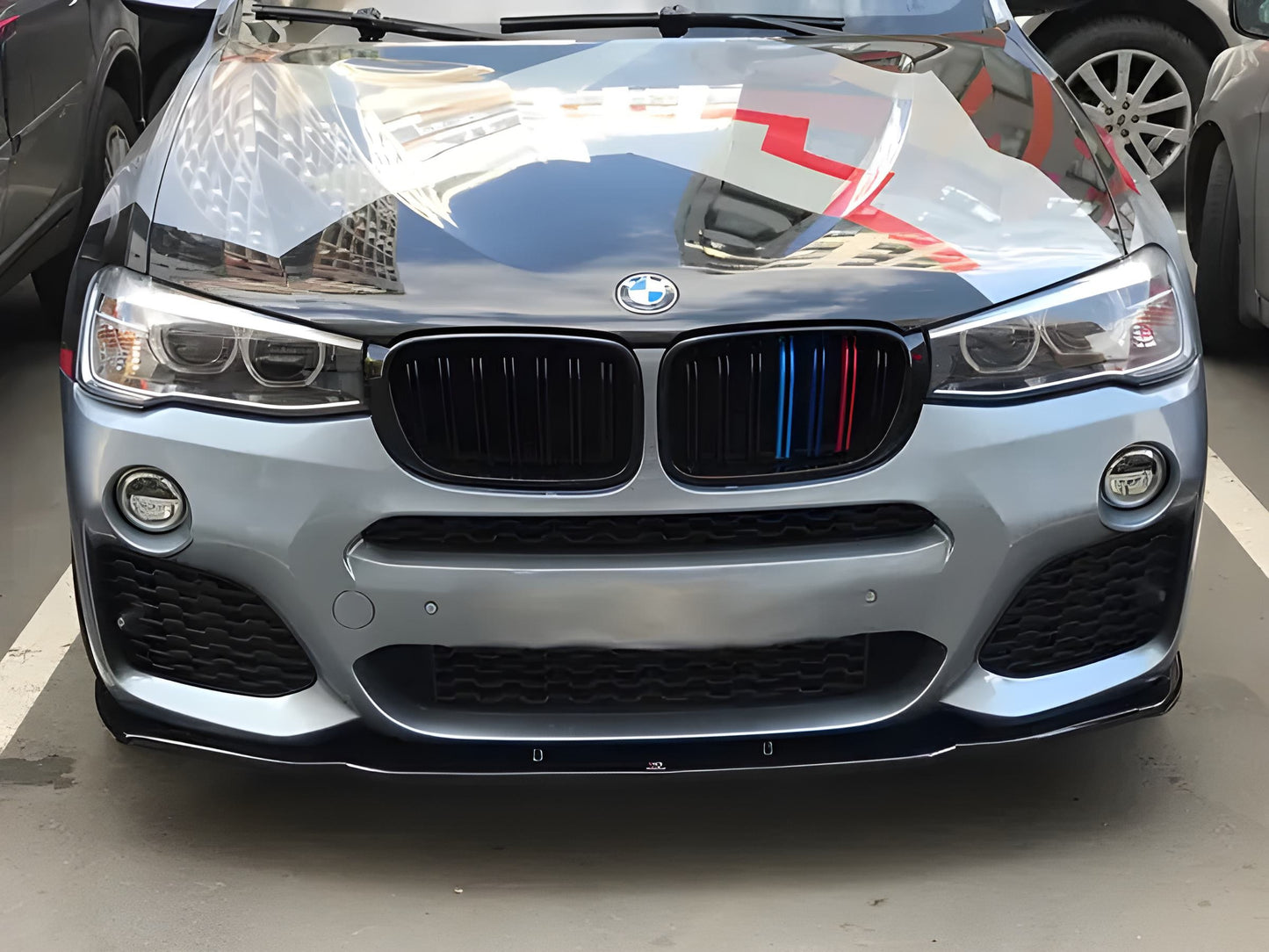 Kidney Grilles M-Look (2014-2018, M-Color) for BMW X3 F25 2011-2018 - image 2