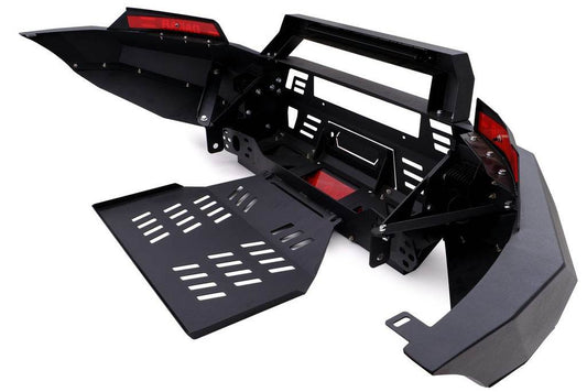 Front bumper with crankcase protection Dakar (2006-2011) for Toyota Hilux 2006-2015 - Reelken Auto