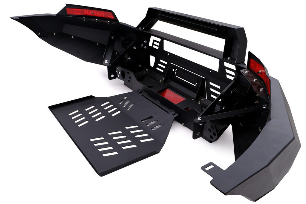 Front bumper with skid plate Dakar (2011-2015) for Ford Ranger 2011-2022 - image 5