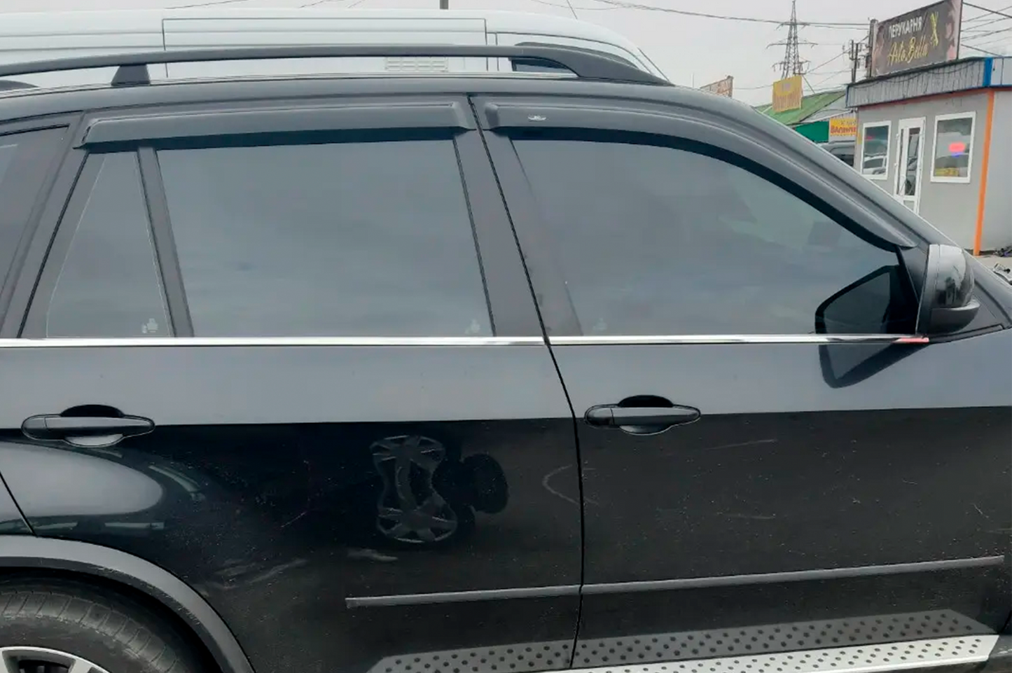 Window Deflectors (4 pcs, HIC) for BMW X5 E70 2007-2013 - image 1