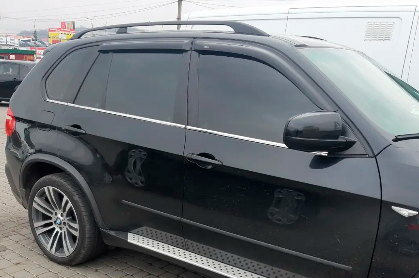 Window Deflectors (4 pcs, HIC) for BMW X5 E70 2007-2013 - image 3