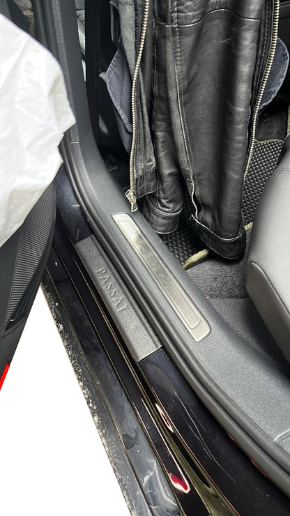 Door Sill Protectors DDU (4 pcs, plastic) for Volkswagen Passat B6 2006-2012 - image 6
