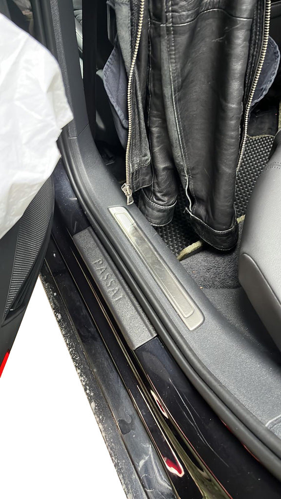 Door Sill Protectors DDU (4 pcs, plastic) for Volkswagen Passat СС 2008-2017 - image 6