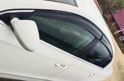 Visors SD (4 pcs, Sunplex Sport) for Volkswagen Passat B6 2006-2012 - Reelken Auto
