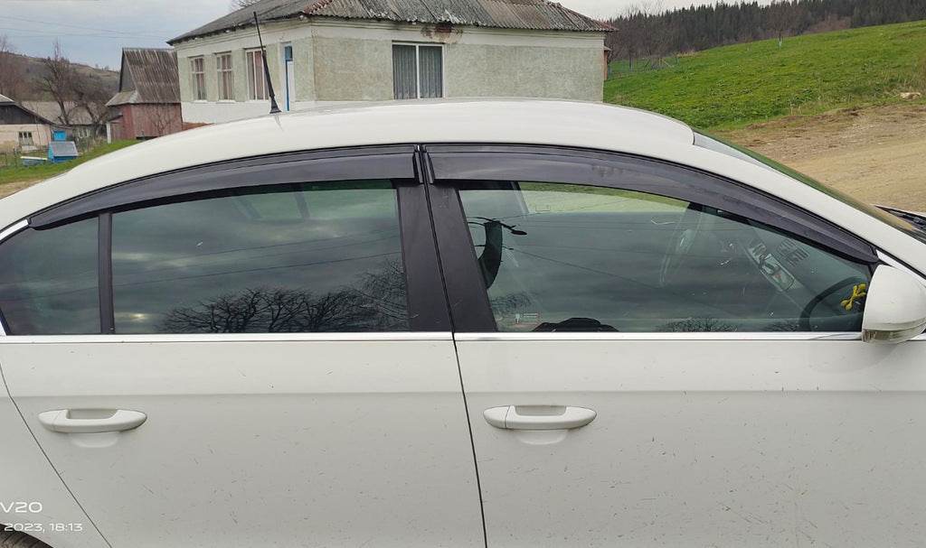 Visors SD (4 pcs, Sunplex Sport) for Volkswagen Passat B6 2006-2012 - Reelken Auto