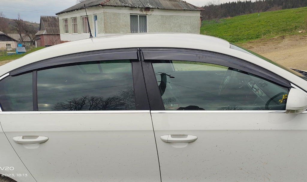 Window Deflectors SD (4 pcs, Sunplex Sport) for Volkswagen Passat B6 2006-2012 - image 2