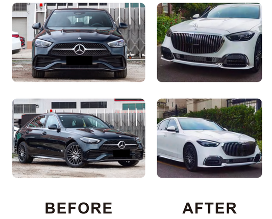 Body Kit Set (Maybach) for Mercedes C-class W206 2022- - image 1