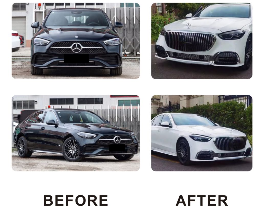 Body Kit Set (Maybach) for Mercedes C-class W206 2022- - image 1