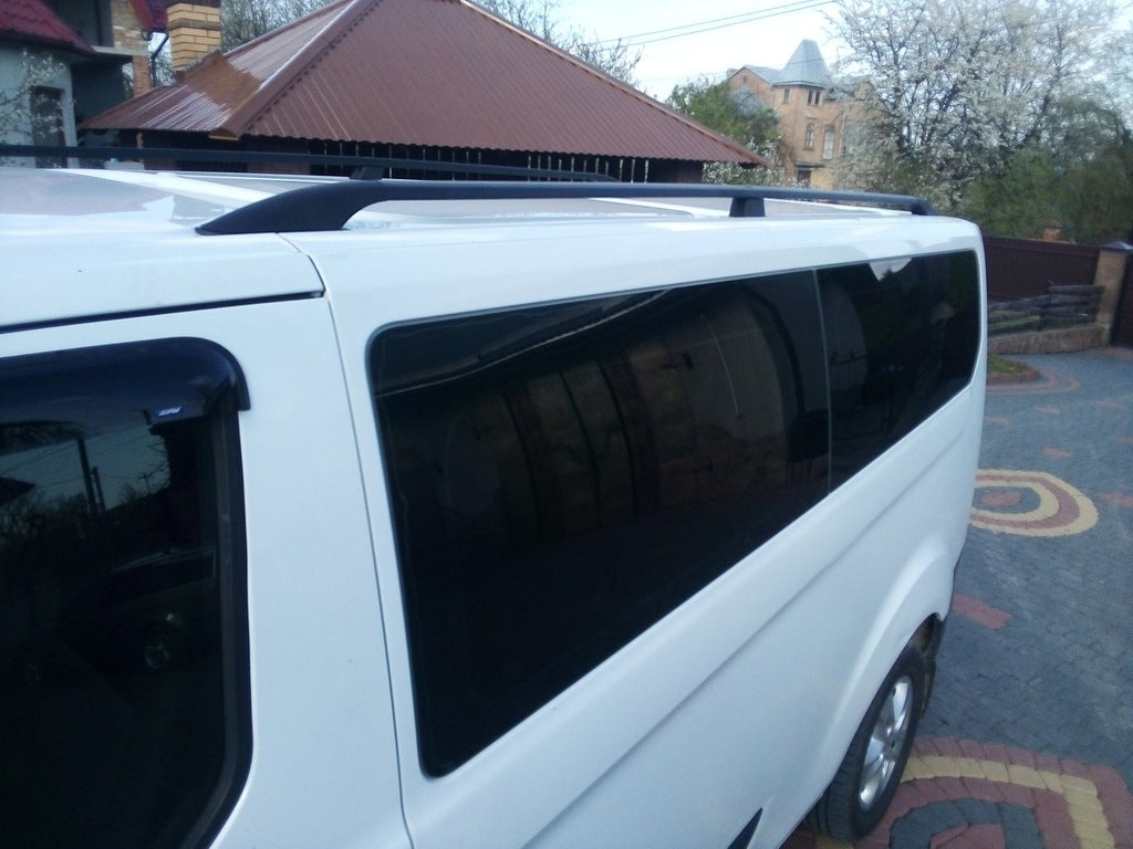 Black Roof Rails for Ford Custom 2013-2022 - image 1
