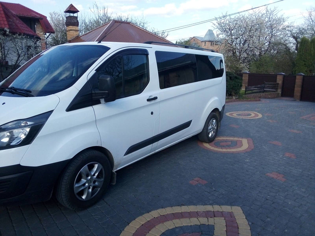 Black Roof Rails for Ford Custom 2013-2022 - image 2