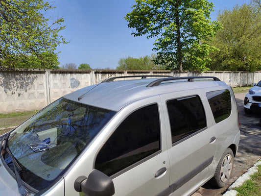 Black Roof Rails for Dacia Logan MCV 2004-2014 - image 2