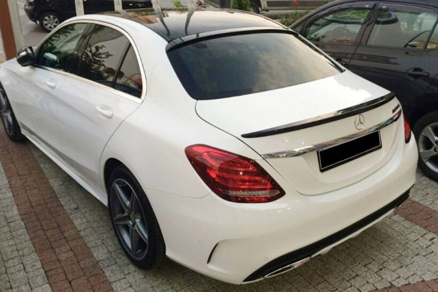 OmsaLine Spoiler (primed for painting) for Mercedes C-сlass W205 2014-2021 - image 1
