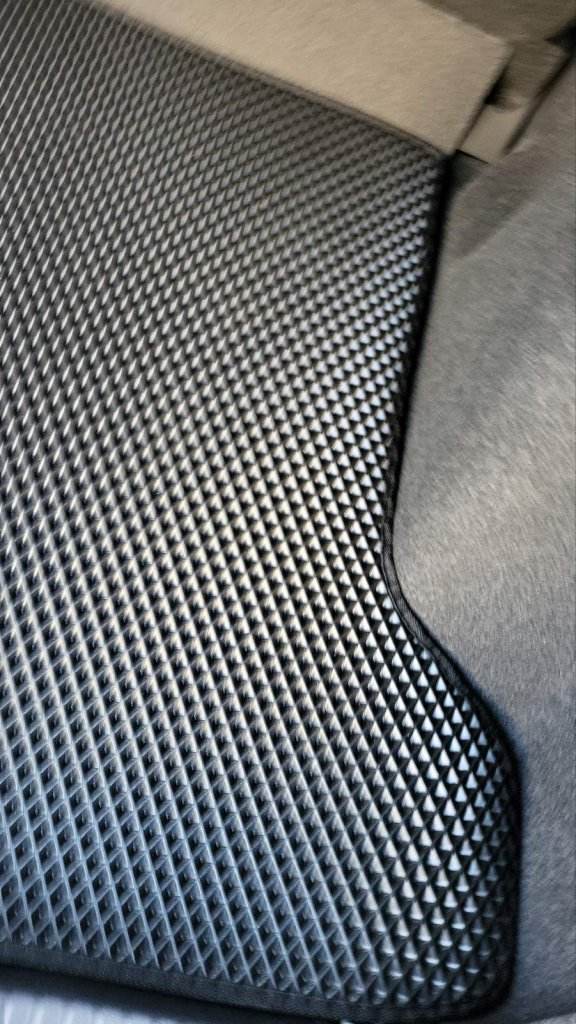 Trunk mat (EVA, black) for Dongfeng MNV - Reelken Auto