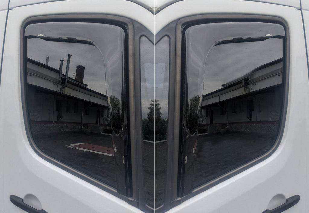 Visor insert (2pcs, HIC) for Mercedes Sprinter W906 2006-2018 - Reelken Auto
