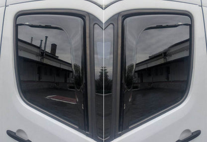 Visor insert (2pcs, HIC) for Mercedes Sprinter W906 2006-2018 - Reelken Auto