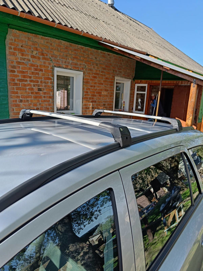 Lockable roof bars for integrated roof rails Skybar V2 (2 pcs) for Opel Astra H 2004-2013 - image 11