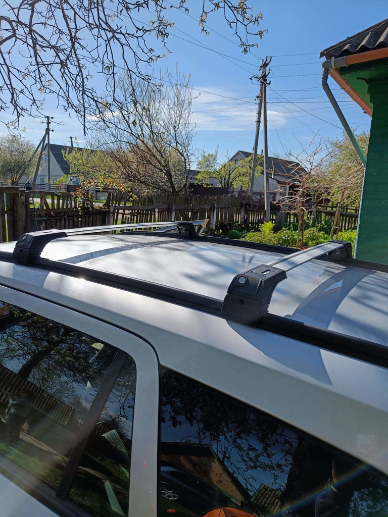 Lockable roof bars for integrated roof rails Skybar V2 (2 pcs) for Opel Astra H 2004-2013 - image 13