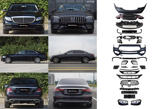 The 2024 AMG E63 restyling kit for Mercedes E-class W213 2016-2023 - image 1