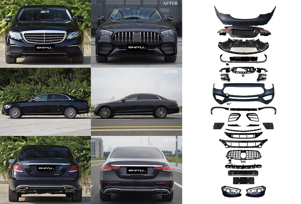 AMG E63 2024 Facelift Body Kit for Mercedes E-сlass W213 2016-2023 - image 3