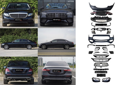 AMG E63 2024 Facelift Body Kit for Mercedes E-сlass W213 2016-2023 - image 3