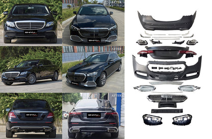 Facelift Body Kit to Maybach 2024 for Mercedes E-сlass W213 2016-2023 - image 2