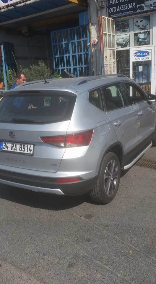 Fullmond lateral platforms (2 PCs Alu.) for Seat Ateca - Reelken Auto