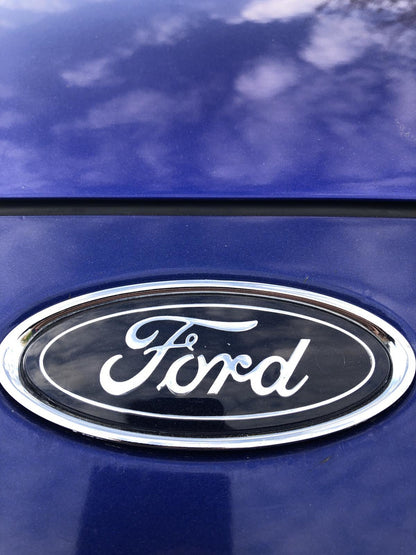 Front emblem 2015-2017 112x47 mm (self-adhesive) for Ford Focus III 2011-2017 - image 3