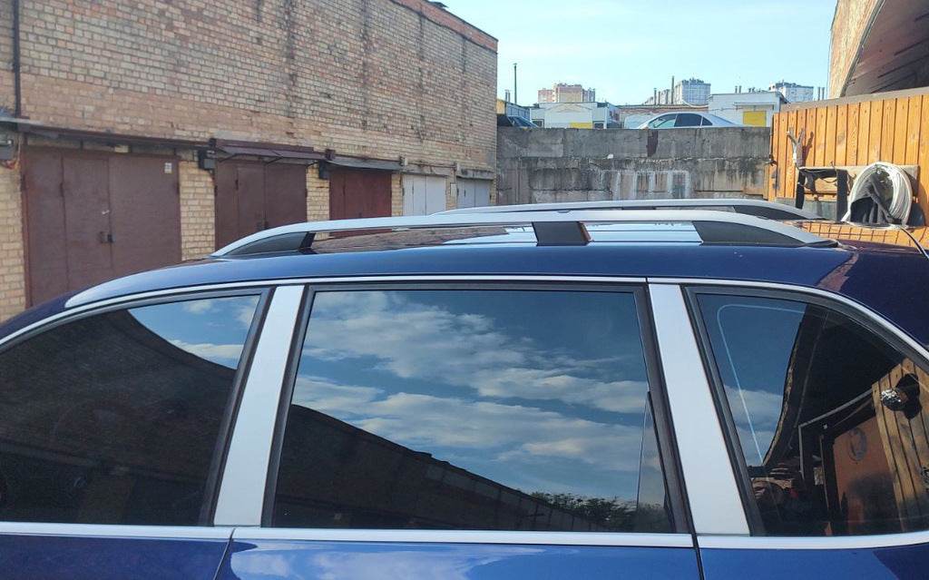Skyport railings (grey) for Porsche Cayenne 2003-2010 - Reelken Auto