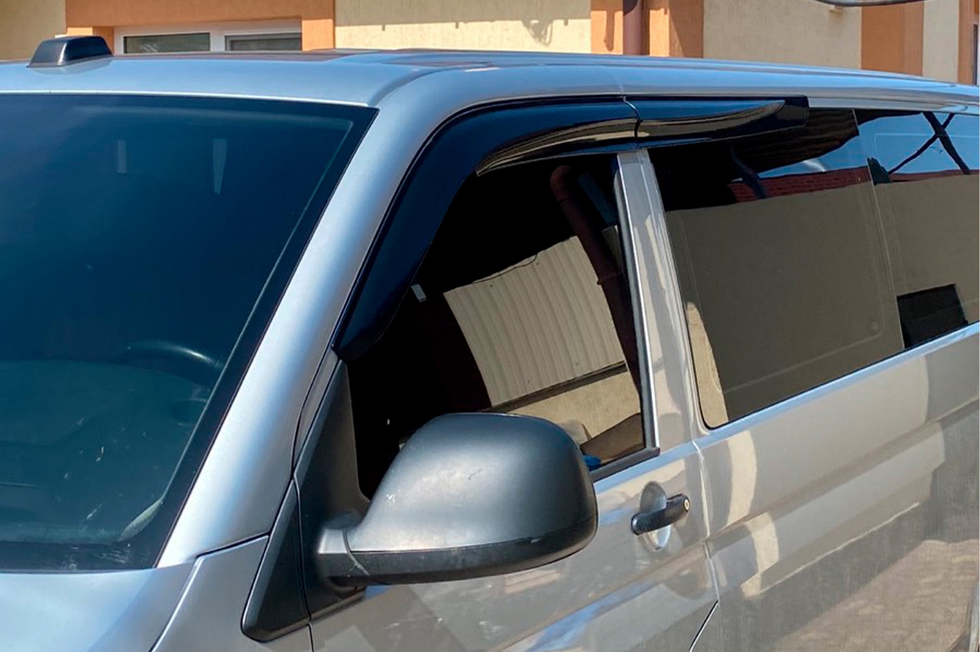 Window Deflectors (4 pcs, Sunplex Sport) for Volkswagen T5 Multivan 2003–2010 - image 15