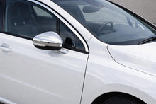 Mirror Covers (2 pcs, Stainless Steel) for Peugeot 508 2010-2018 - image 1