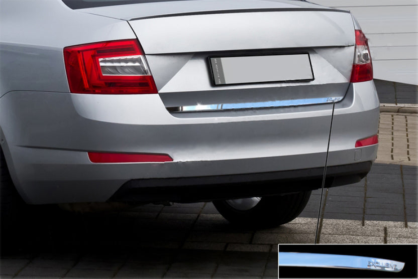 Trunk trim stainless steel for Skoda Octavia III A7 2013-2019 - image 1