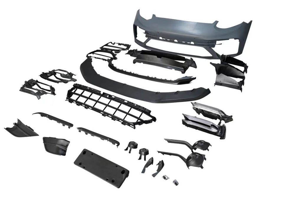 Front Bumper in Turbo S Style for Porsche Panamera 2016-2023 - image 5