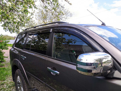 Window Deflectors (4 pcs, HIC) for Mitsubishi Pajero Sport 2008-2015 - image 5