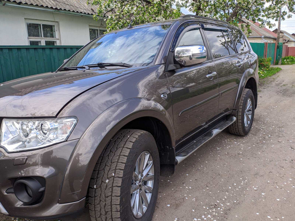 Window Deflectors (4 pcs, HIC) for Mitsubishi Pajero Sport 2008-2015 - image 3