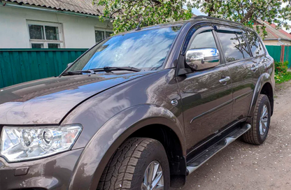 Window Deflectors (4 pcs, HIC) for Mitsubishi Pajero Sport 2008-2015 - image 3