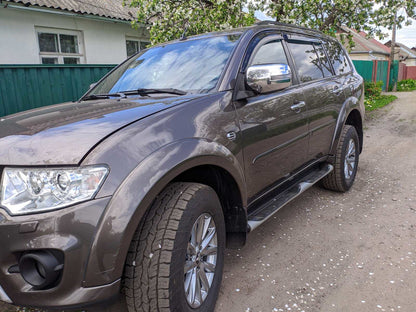 Window Deflectors (4 pcs, HIC) for Mitsubishi Pajero Sport 2008-2015 - image 3