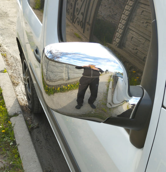 Covers for mirrors 2008-2013 (2 units) for Renault Kangoo 2008-2020 - image 1