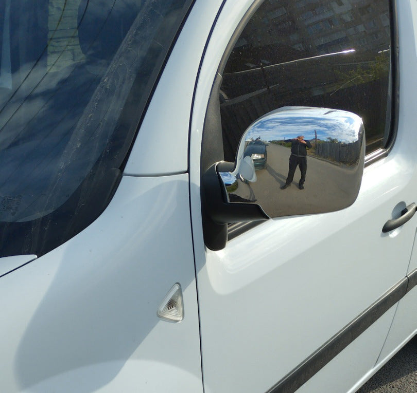 Mirror Covers 2008-2013 (2 pcs) for Renault Kangoo 2008-2020 - image 2