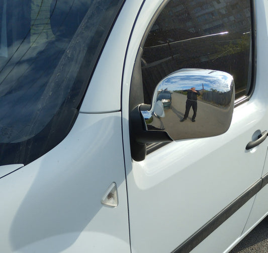 Mirror Covers 2008-2013 (2 pcs) for Renault Kangoo 2008-2020 - image 2