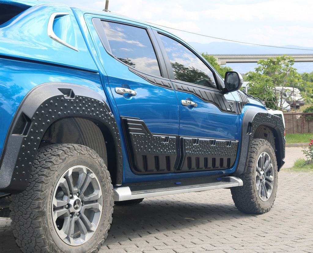 EuroCap door molding (6 pcs., ABS) for Mitsubishi L200 2015-2024 - Reelken Auto