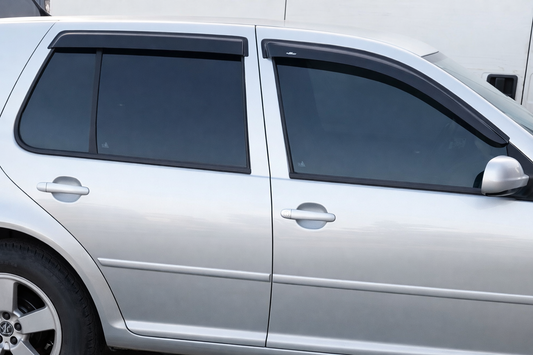 Window Deflectors (4 pcs, HIC) for Volkswagen Golf 3 1991-2001 - image 1