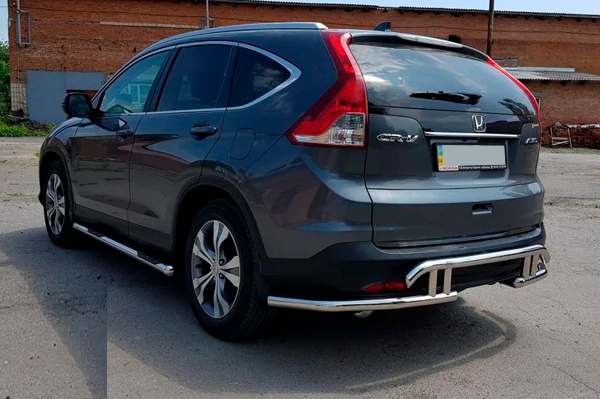 Rear Bar AK003-21 (Stainless Steel) for Honda CRV 2012-2016 - image 4