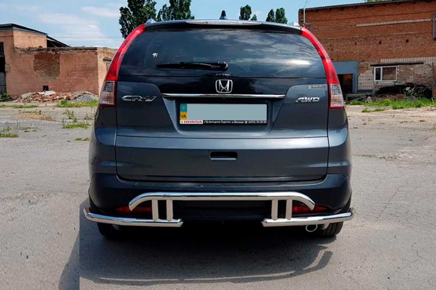 Rear Bar AK003-21 (Stainless Steel) for Honda CRV 2012-2016 - image 5