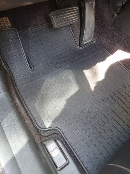 Rubber Floor Mats (4 pcs, Polytep) for Honda Accord VII 2002-2007 - image 1