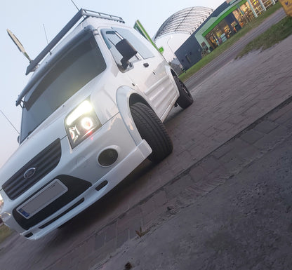 Front lower lip spoiler (primed) for Ford Connect 2010-2013 - image 3