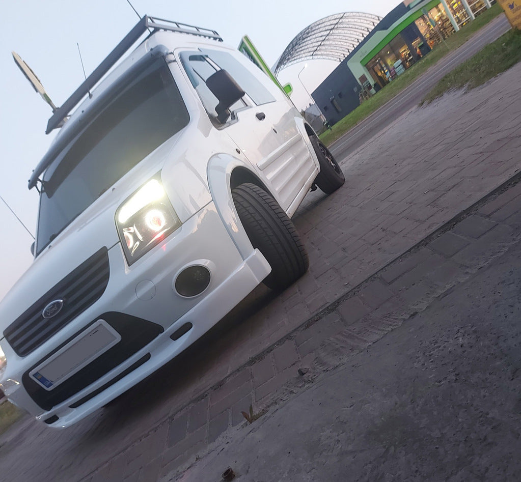 Front lower lip spoiler (primed) for Ford Connect 2010-2013 - image 3