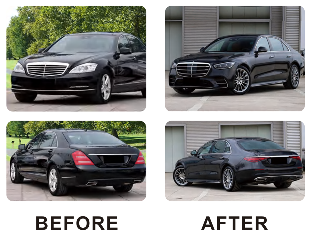 W223 AMG Line restyling kit (without doors) for Mercedes S-class W221 - image 2