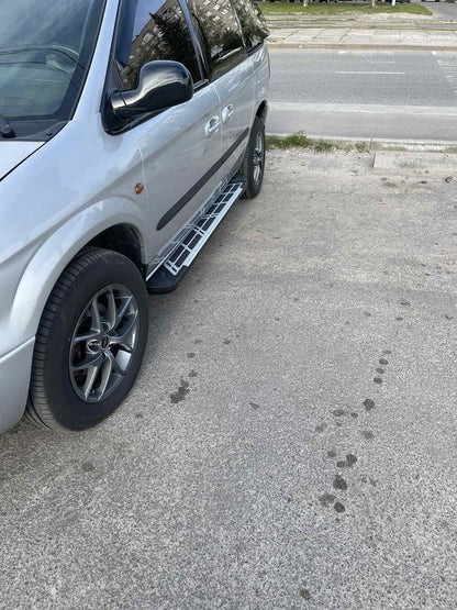 Side Steps Sunrise (2 pcs, Aluminum) for Chrysler Voyager 2001-2007 - image 2