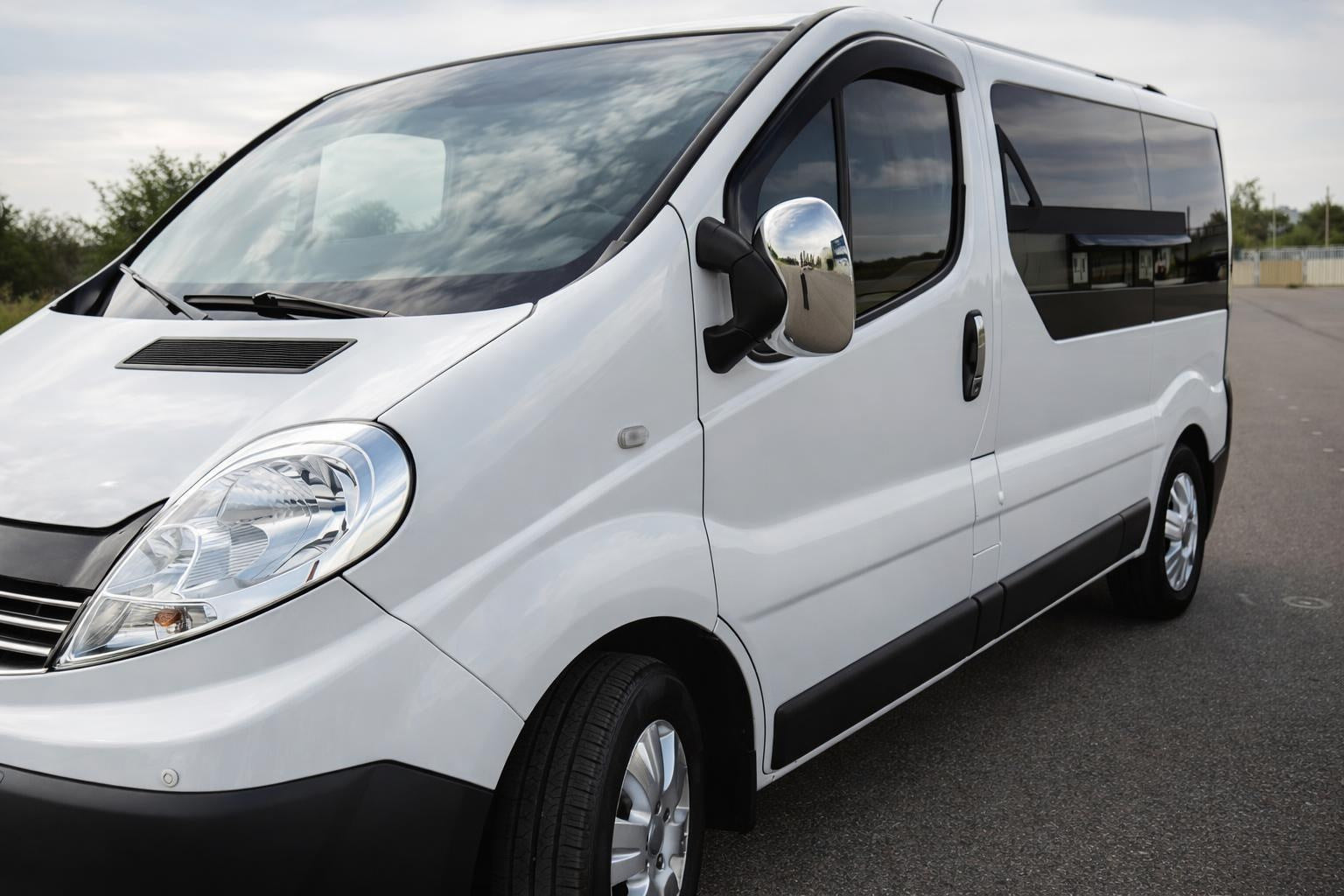 Chrome Mirror Covers (2 pcs) for Renault Trafic 2001–2015 - image 1
