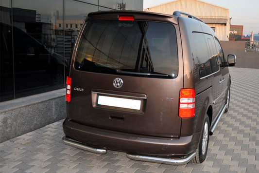 Rear Corner Bars AK003 (2 pcs, stainless steel) for Volkswagen Caddy 2004-2010 - image 2